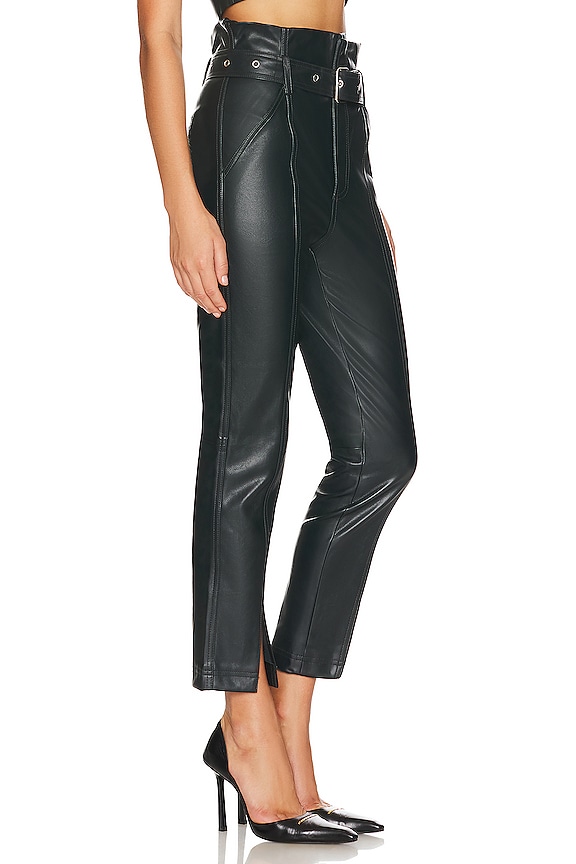 view 2 of 4 Faux Leather Joggers in Dance Today Black