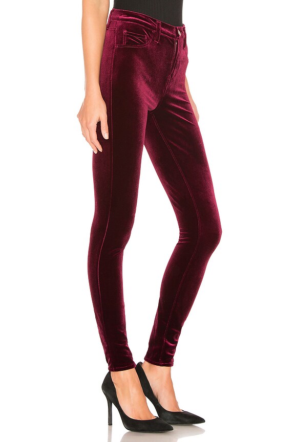 view 2 of 4 Skinny Velvet Pant in Identity Crisis