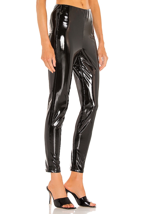 view 2 of 4 Shiny Vinyl Legging in Banger