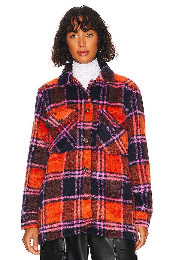 view 2 of 5 Button Up Top in Electric Love