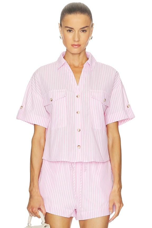 view 1 of 5 Button Up Top in Anchor Down