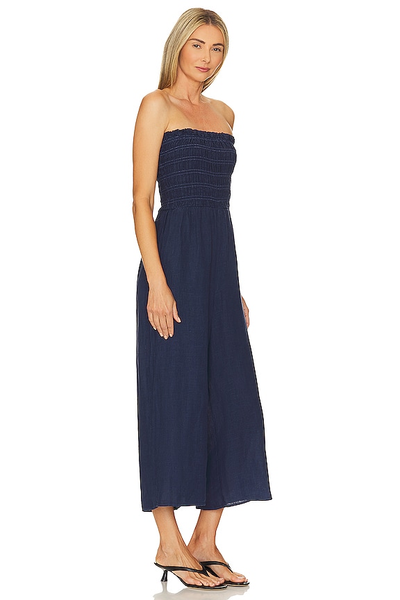view 2 of 3 JUMPSUIT SIN TIRANTES CON FRUNCIDO in Summer Night