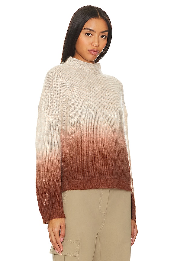view 2 of 4 Mock Neck Sweater in Autumn Rust