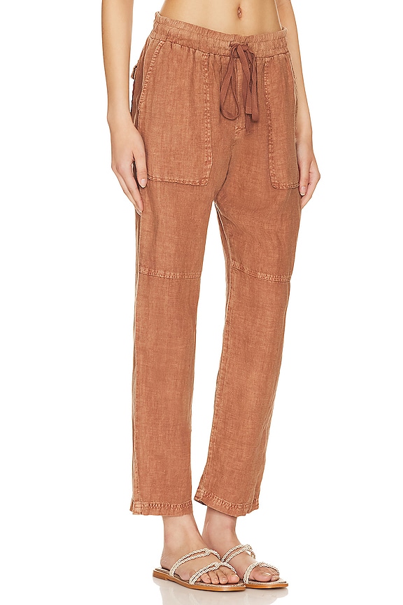 view 2 of 4 Utility Waist Trouser in Terracotta Brown