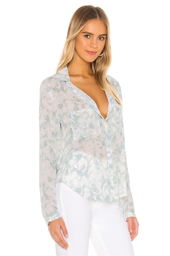 view 2 of 4 Full Button Down Hipster Shirt in Safari Sage