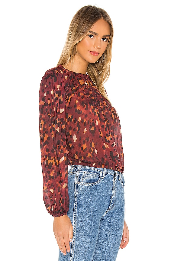 view 2 of 4 탑 in Crimson Red