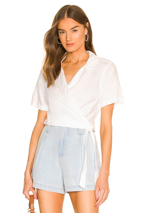 view 1 of 4 Wrap Shirt in White