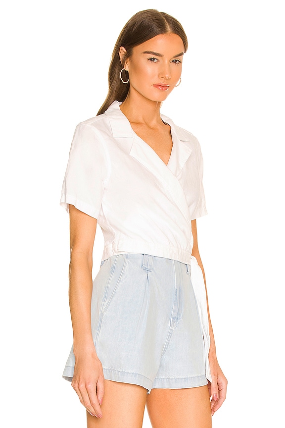 view 2 of 4 Wrap Shirt in White
