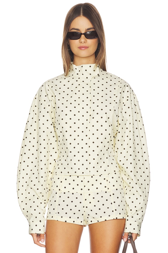 view 1 of 5 Globo Jacket in Polka Dot