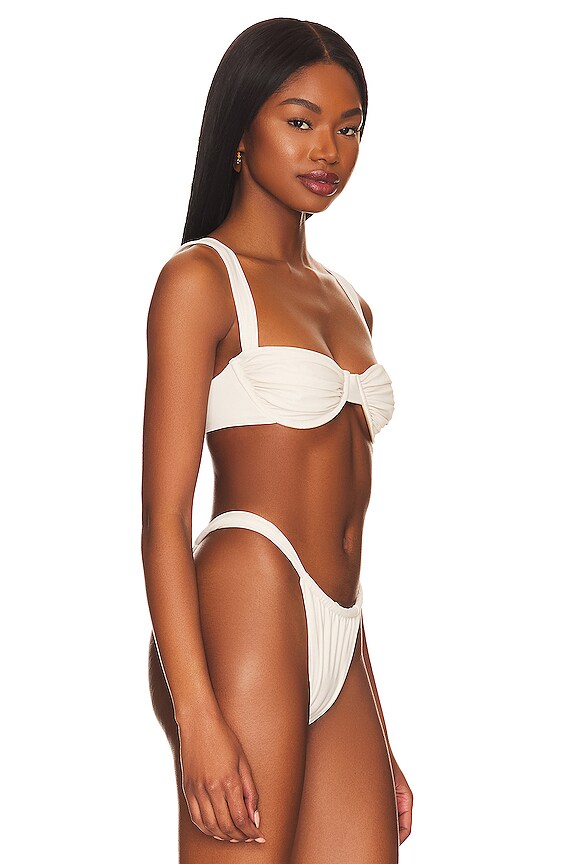 view 2 of 4 Oracle Bikini Top in Cream