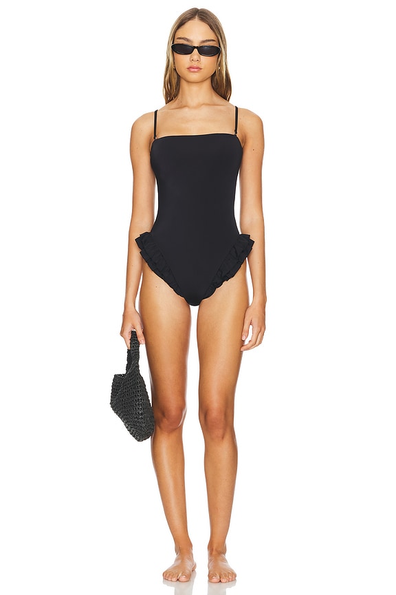 view 2 of 4 MAILLOT DE BAIN 1 PIÈCE MARGOT in Black