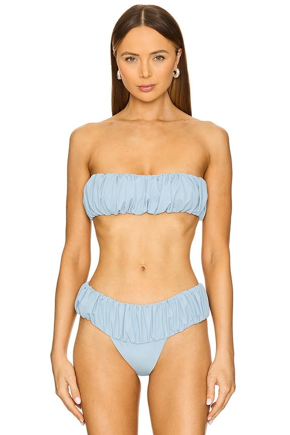 view 2 of 5 HAUT DE MAILLOT DE BAIN BUBBLE in Ash