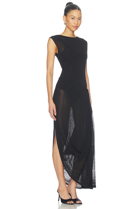 view 2 of 4 ROBE DRESS in Noir