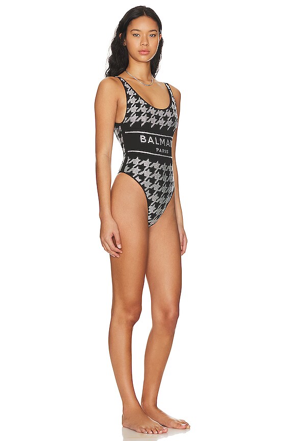 view 2 of 4 BAÑADOR OLIMPIONIC in Black & Chrystal