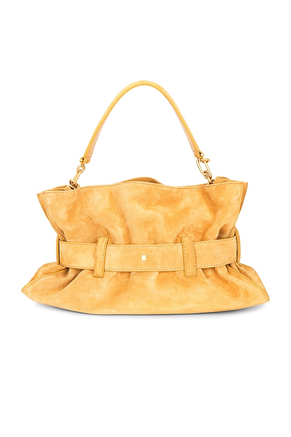 view 2 of 4 Medium Anthem Suede Bag in Marron Clair