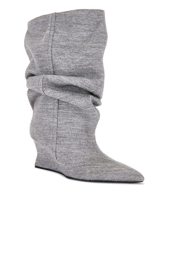 view 2 of 5 Ankle Boot Wedge in Gris Chin? Clair