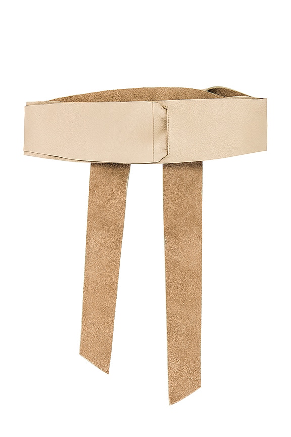 view 2 of 2 Demi Wrap Belt in Bone