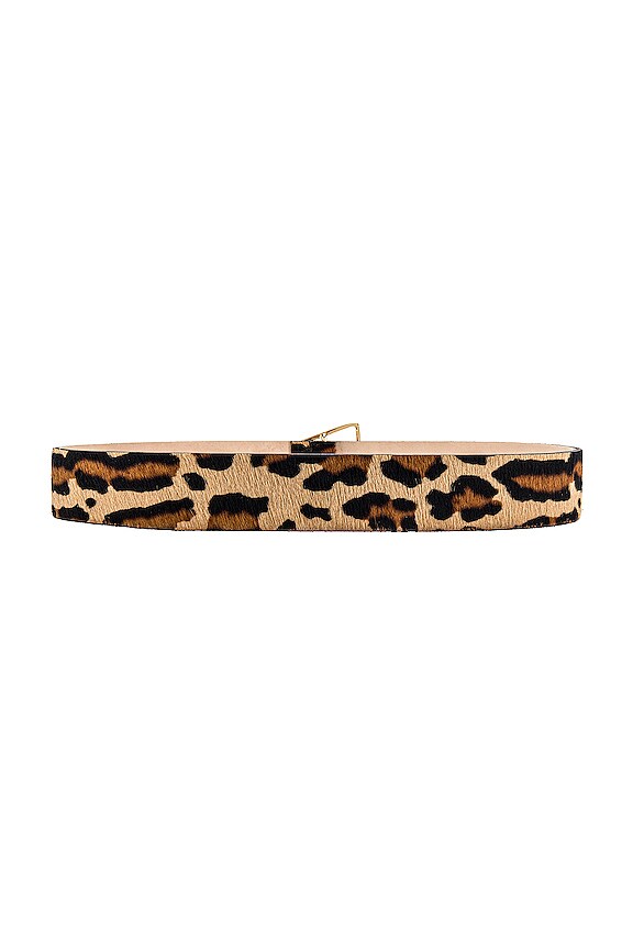 view 2 of 3 CEINTURE VIVIE in Leopard & Gold