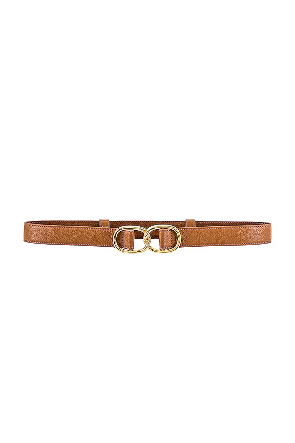 B-Low the Belt Maeve Mini Belt in Cuoio & Gold | REVOLVE