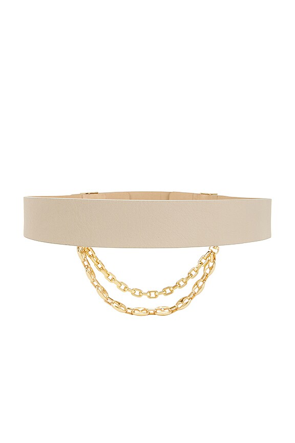 view 2 of 3 ALAIA 벨트 in Bone & Gold