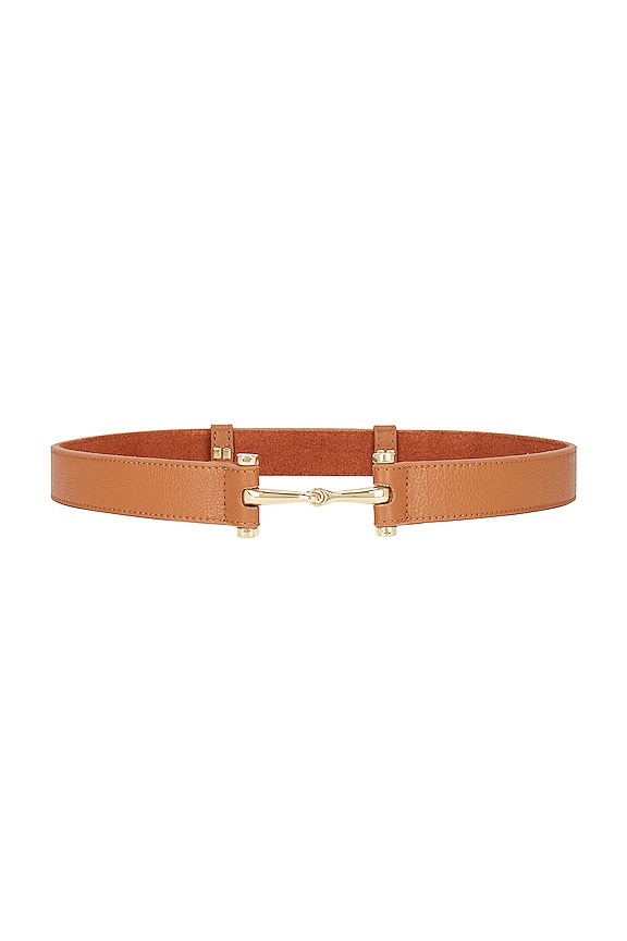 view 1 of 3 Toni Belt in Cuoio & Gold