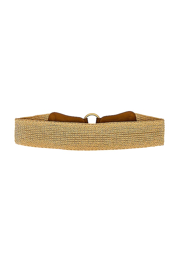 view 2 of 3 Willa Belt in Cuoio & Gold