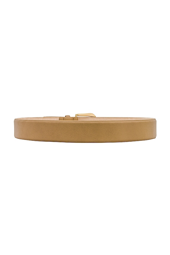 view 2 of 3 Kennedy Belt in Camel & Gold