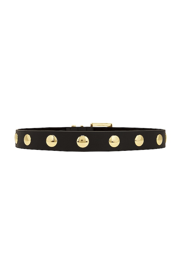 view 2 of 3 Sphinx Moto Belt in Black & Gold