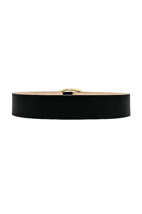 view 2 of 3 Edmond Waist Belt in Black & Gold