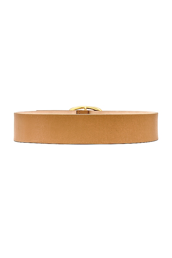 view 2 of 3 Edmond Waist Belt in Vacchetta & Gold