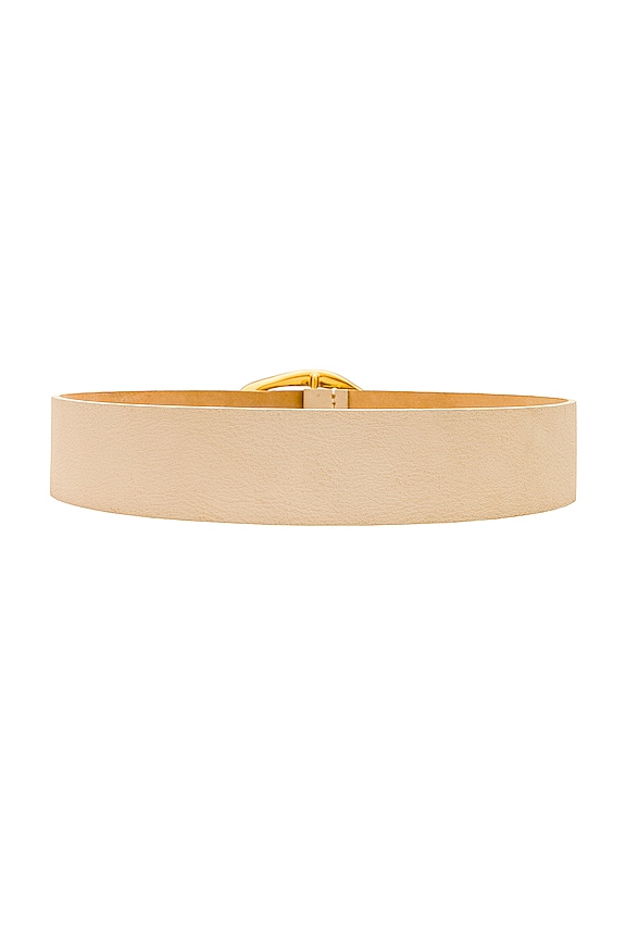 view 2 of 3 Edmond Belt in Bone & Gold