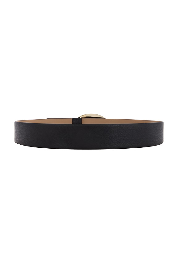 view 2 of 3 Julian Belt in Black & Gold