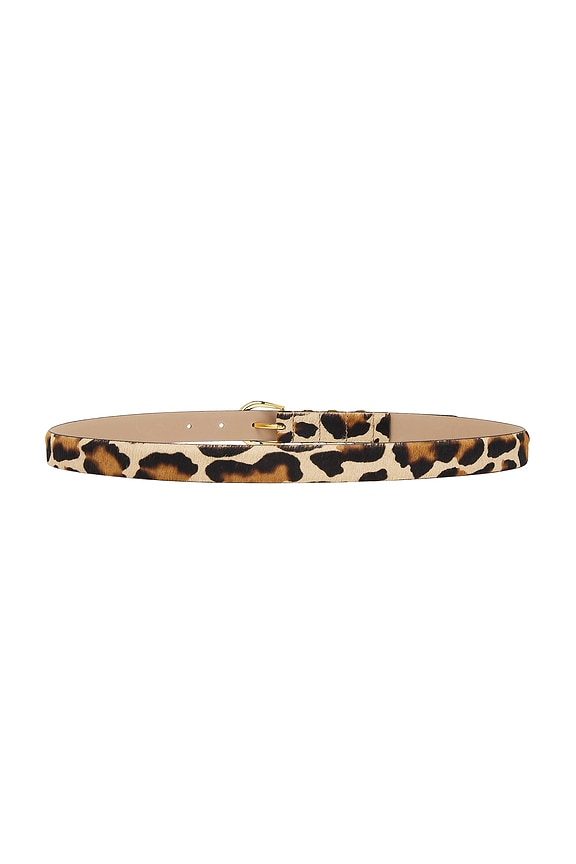 view 2 of 3 Kad Belt in Leopard & Gold