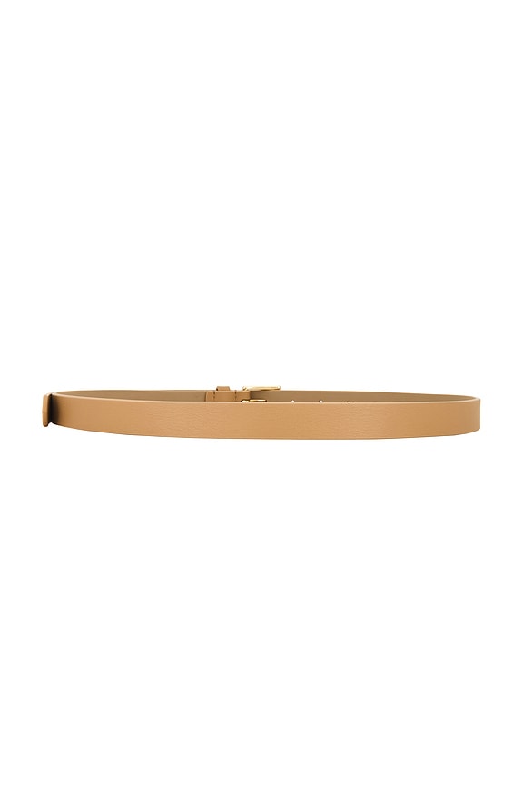 view 2 of 3 Claude Belt in Tan & Gold