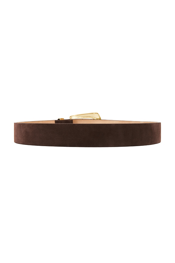 view 2 of 3 CEINTURE JORDANA in Chocolate & Brushed Brass