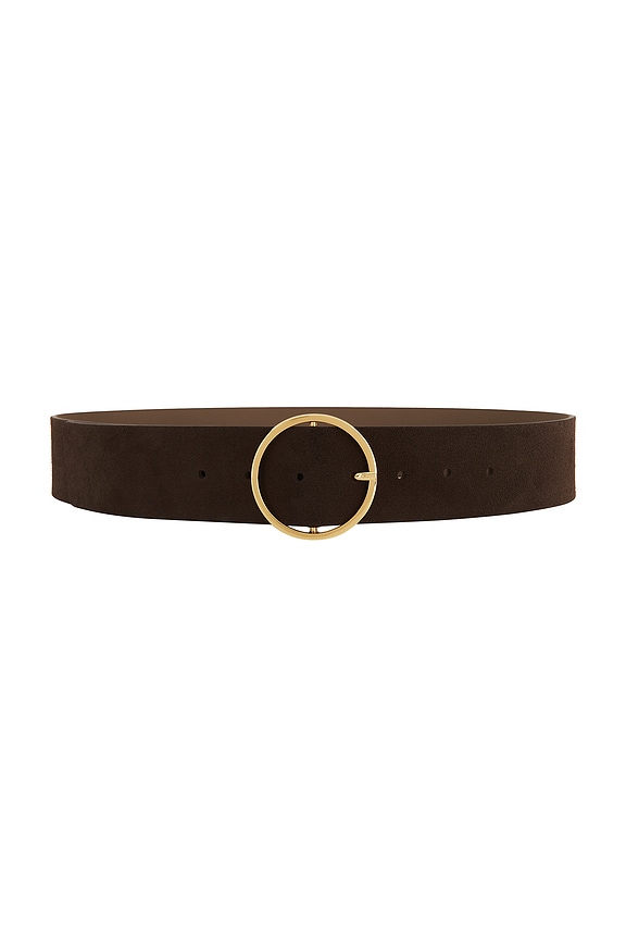view 1 of 3 Molly Suede in Chocolate & Gold
