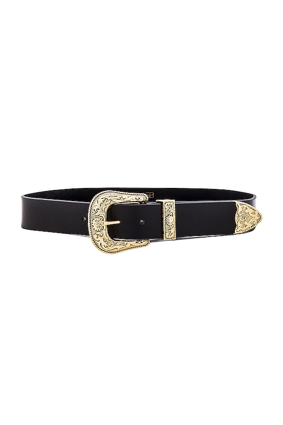 B-Low the Belt Frank Belt in Black & Gold | REVOLVE