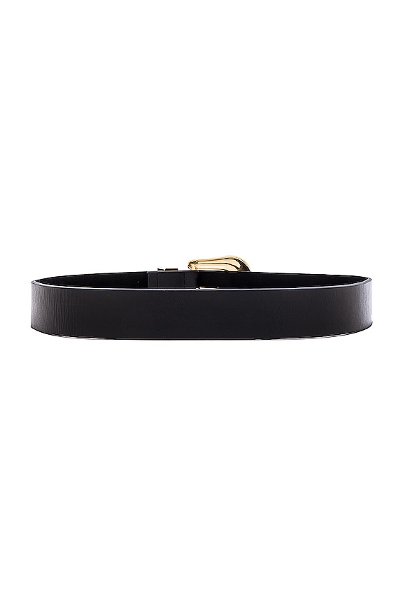 view 2 of 3 Frank Belt in Black & Gold