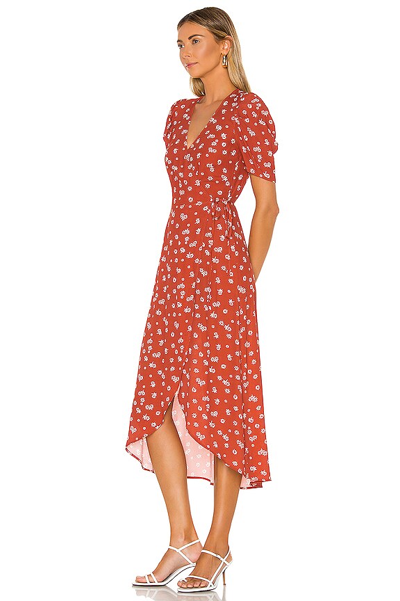 view 2 of 3 VESTIDO CALISTA in Terracotta