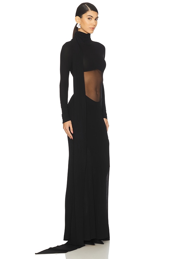 view 2 of 4 Jersey Dress in Black