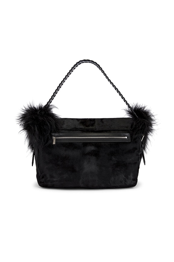 view 2 of 6 Pony Leather Bag in Black