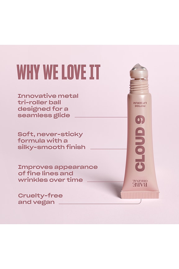 view 2 of 4 Babe Glow Cloud 9 Lip Serum in 