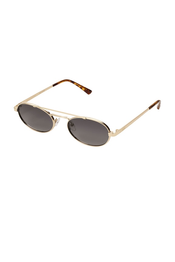 view 2 of 3 Winnie Sunglasses in Gold & Iris Fade