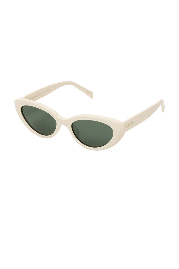 view 2 of 3 Sweeney Sunglasses in Ivory & Green