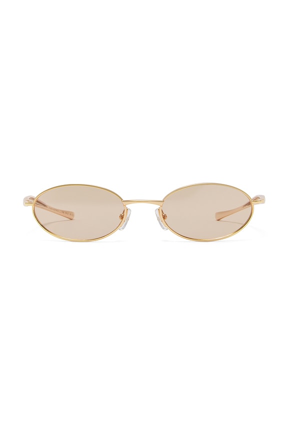 view 1 of 4 GAFAS DE SOL CRUZ in Gold & Peach