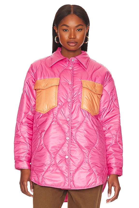 view 2 of 5 CHAQUETA BUCKLEY in Orange & Pink