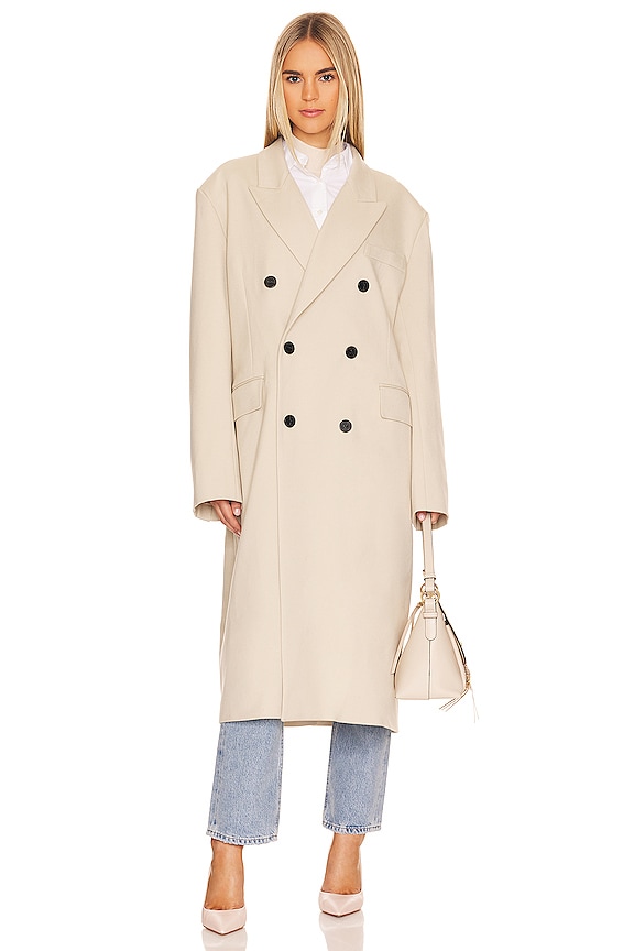 view 2 of 5 MANTEAU CARMEN in Cream