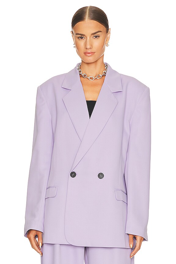 view 2 of 5 Dana Oversized Blazer in Lilac