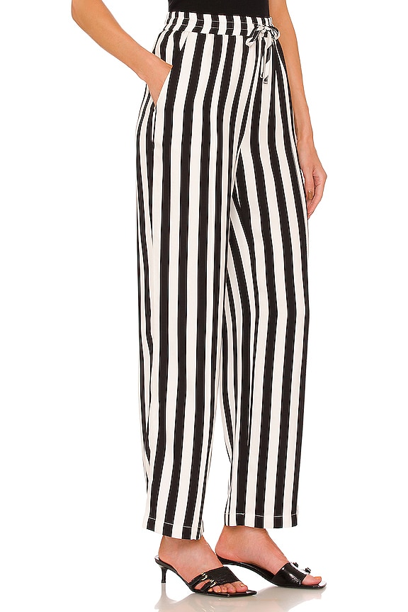 view 2 of 4 PANTALON JORDAN in Black & White