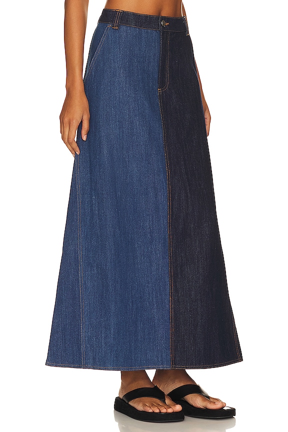 view 2 of 4 Quinn Maxi Skirt in Denim